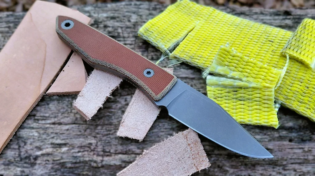 The author ran the Big i Design USA Lookout through a full spread of EDC chores.