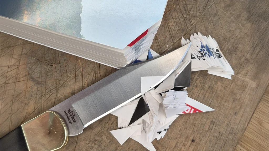 Lopping off the corner of a catalog wasn’t difficult at all.