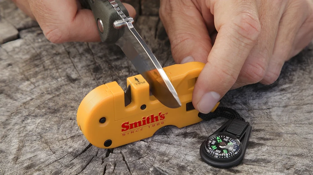 Sharpening is a must to preserve blade quality, but incorrect sharpening can also harm the blade. Supporting Improper Knife Use article.