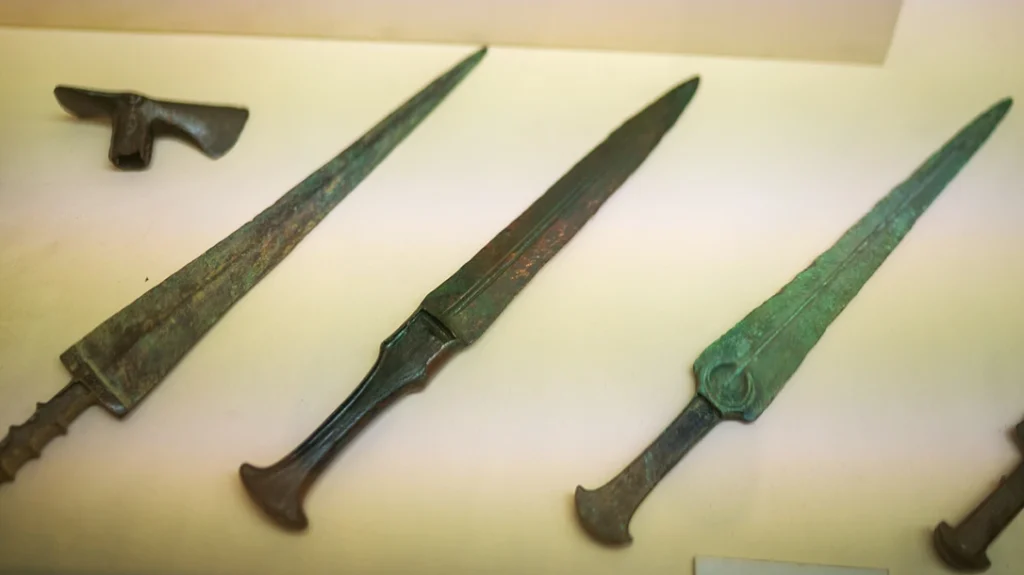 The dagger dates to the very earliest part of human history.