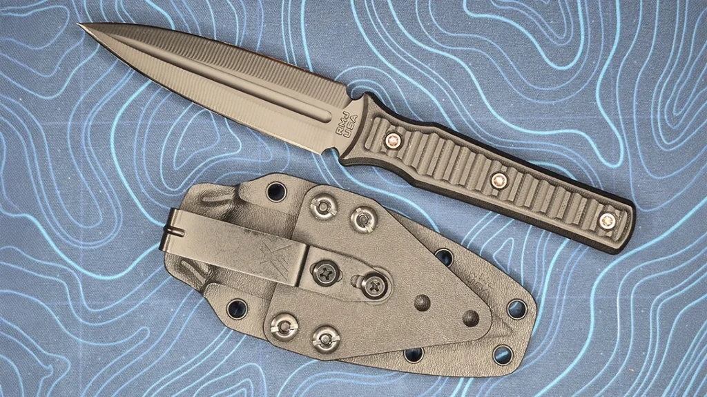 The sheath is not a secondary afterthought. It’s very well-designed and is incredibly secure.