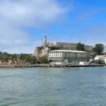 Alcatraz Island sits empty.