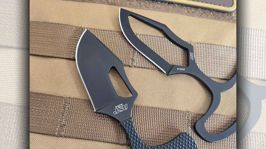 ASP has two variants of the PDK Push Knife.