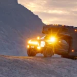 An overland rig in the wild.