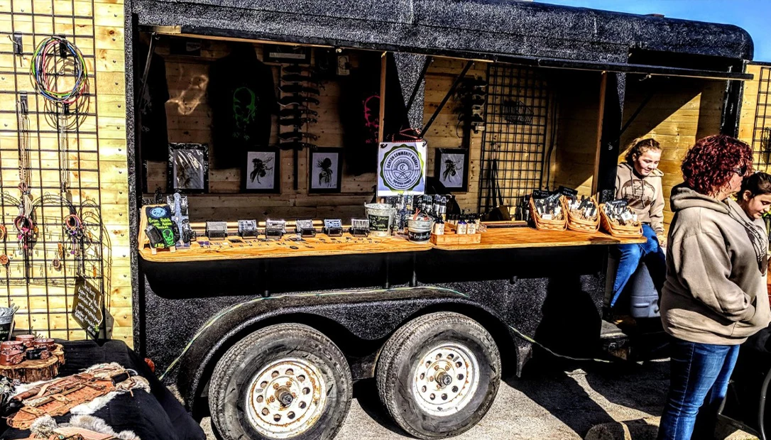 Grim Workshop got its start selling at farmer’s markets.