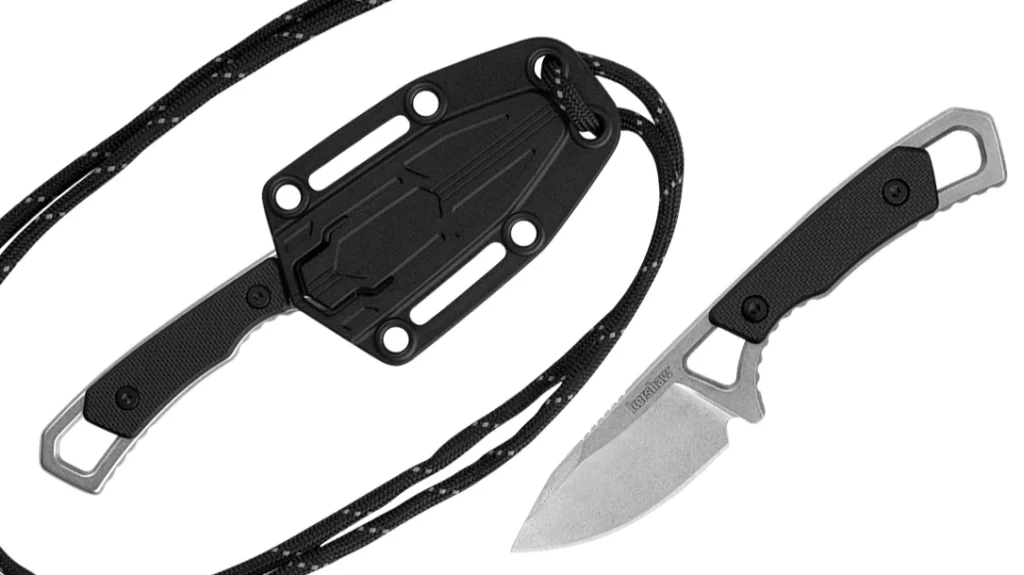 Kershaw Brace Neck Knife. Neck Knives.