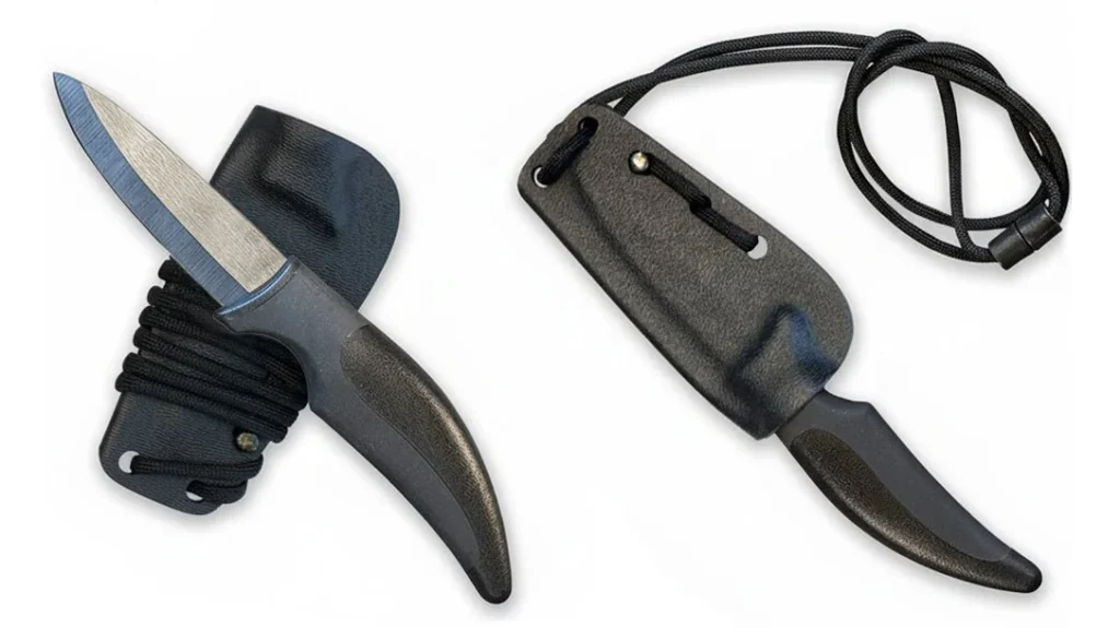 Bone Tactical NPE Ghost Neck Knife.