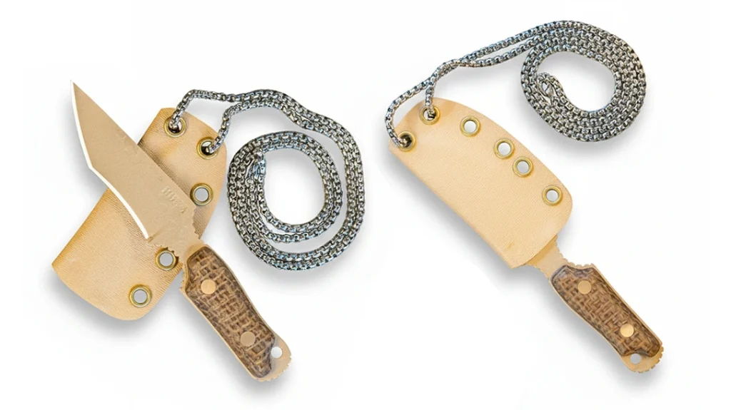 Bone Tactical EDC C.A.N.K. Neck Knife. Neck Knives.