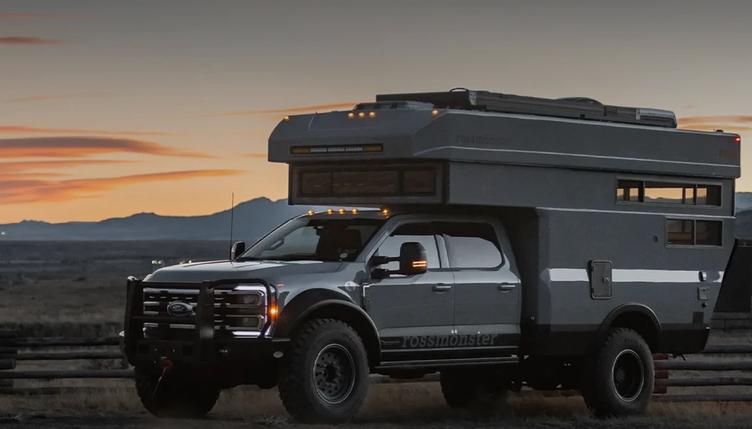 The roosmonster expedition vehicle.