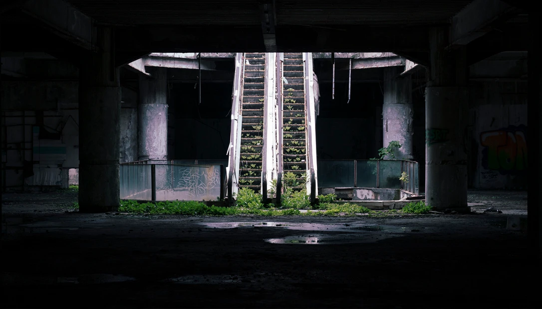 Abandon shopping mall