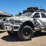 An AEV Dodge ram at Overland Expo West 2026
