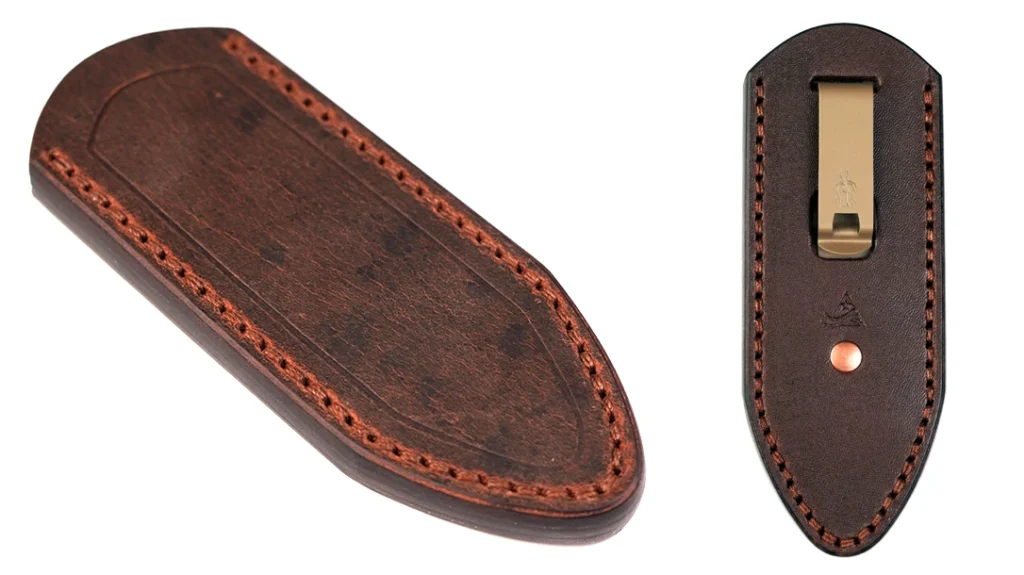 Delta Sheath Pocket Sheath. Leather Sheaths.