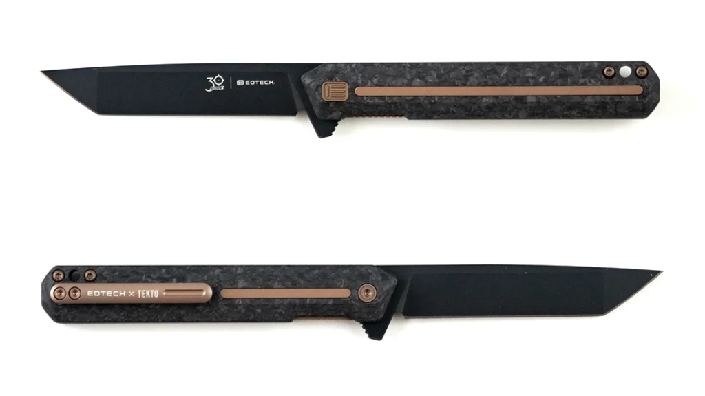 The TEKTO Knives F2 Bravo X EOTECH Edition.