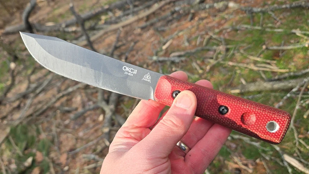 The TOPS Ontario XL Hunter is a modern reimagining of the legendary Ontario Knife Company Old Hickory Hunter.