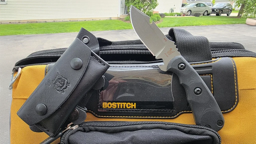 The TOPS Knives Road Pup Goyo is a tool as much as it is a knife. When not being carried, it belongs in a tool kit.