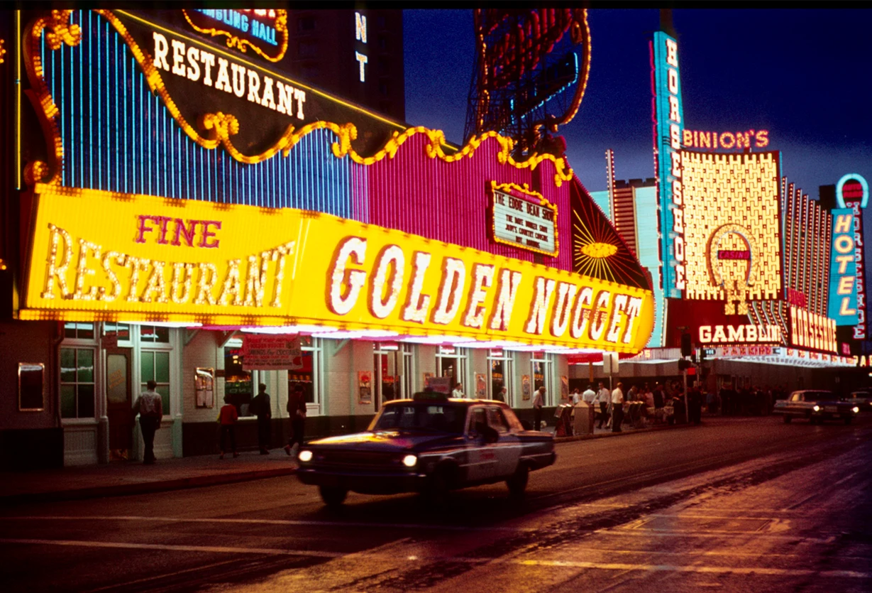 Historic Las Vegas casino.