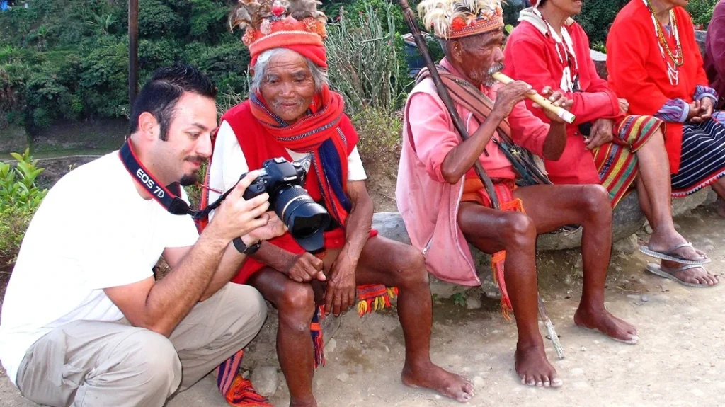 His travel photos are the stuff of National Geographic.
