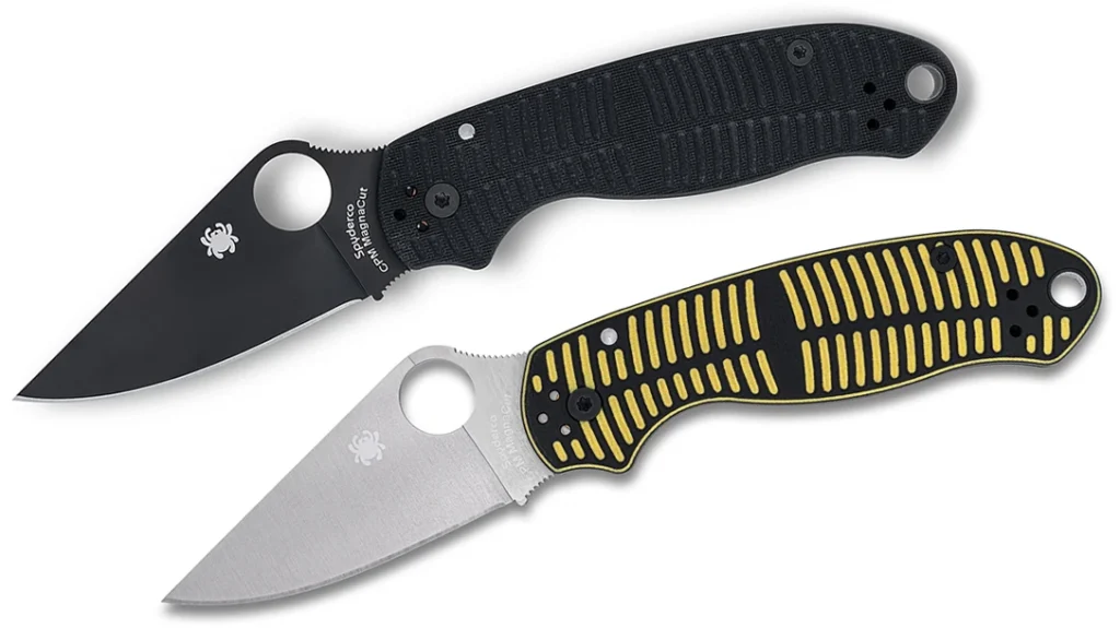 The Spyderco Para 3 Salt.