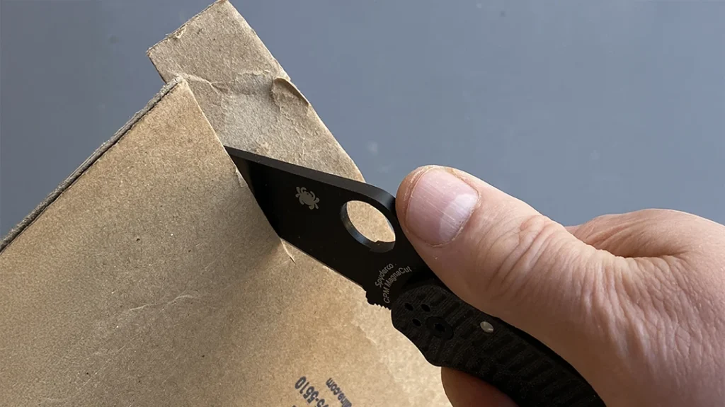 Edge retention has been excellent, as expected.
