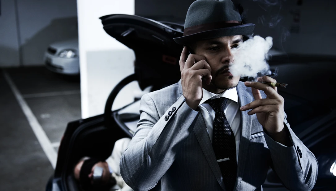 this guy is a gangster