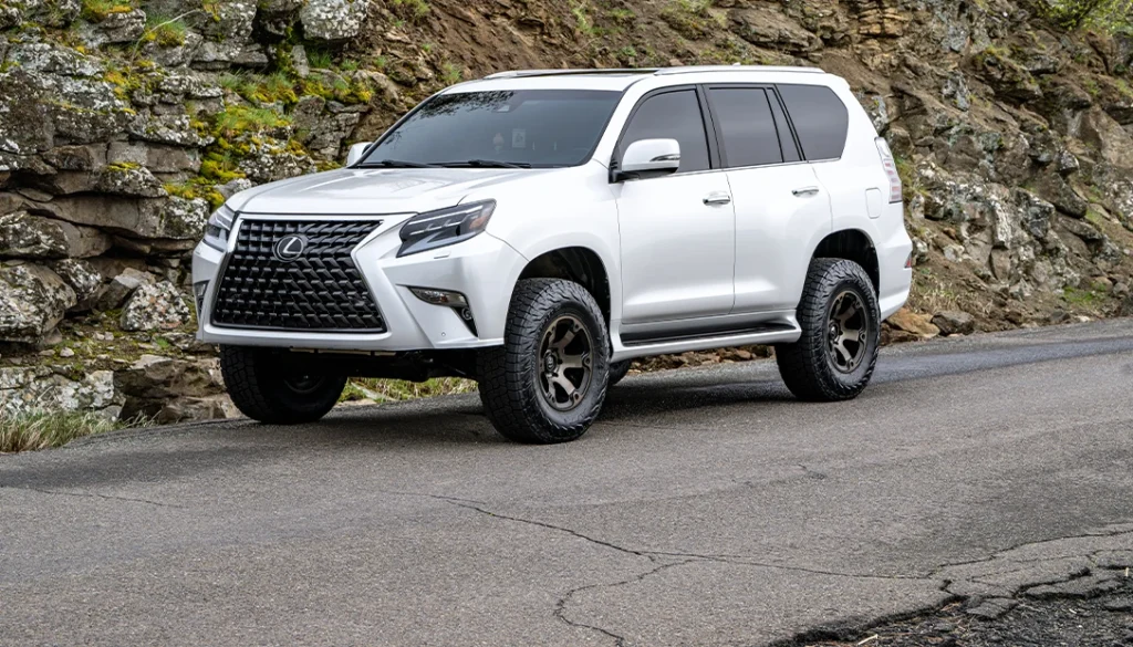 Lexus GX460 outfitted with overland gear